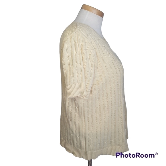 Breckenridge Pullover Cableknit Sweater - Picture 3 of 7